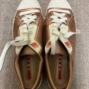 Prada | Shoes | Womens Prada Sneakers Size 39 885 Us | Poshmark